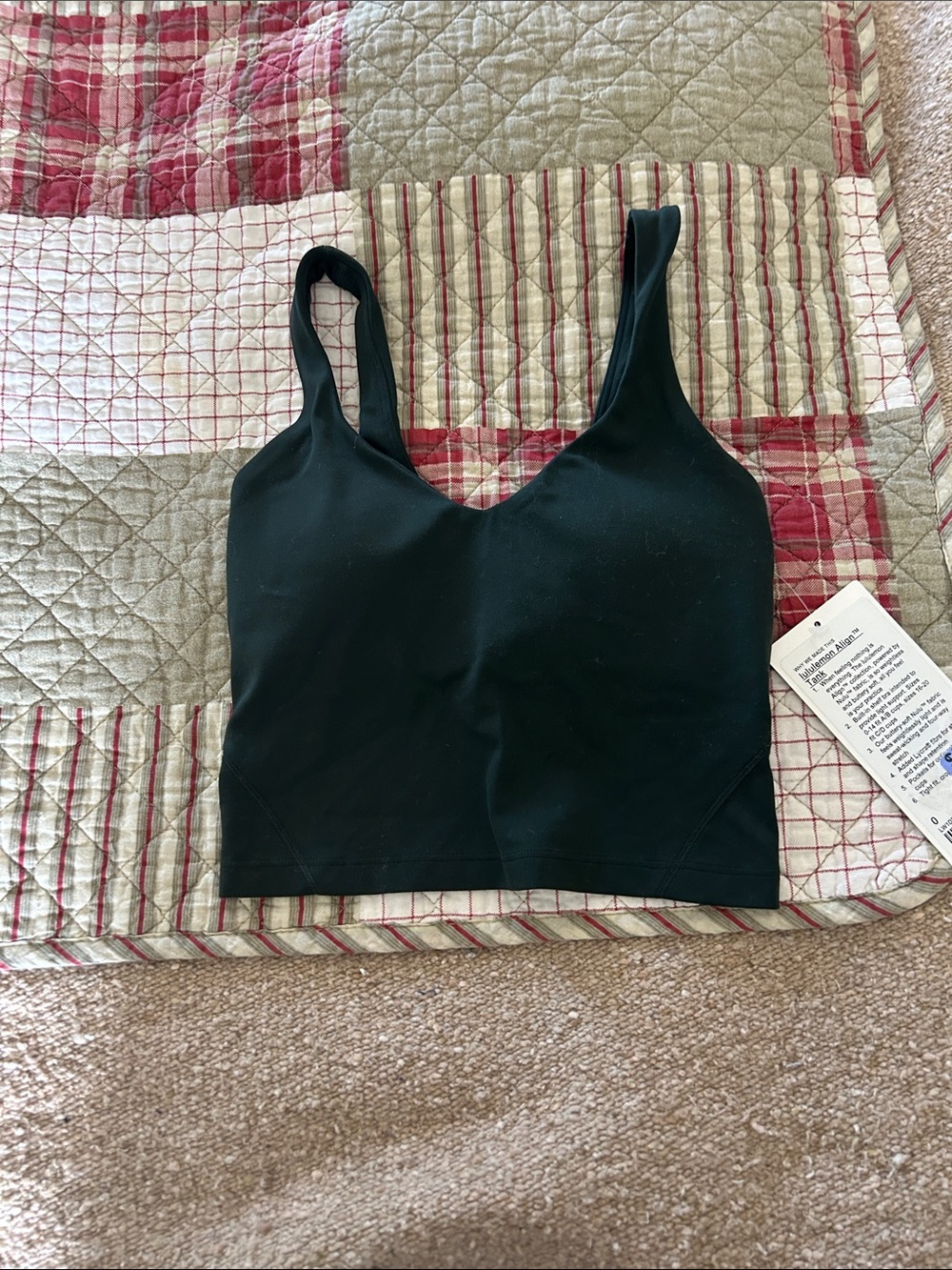 lululemon athletic Align Tank In Rainforest Green